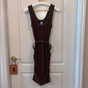 Barneys New York CO-OP Striped Tank Dress